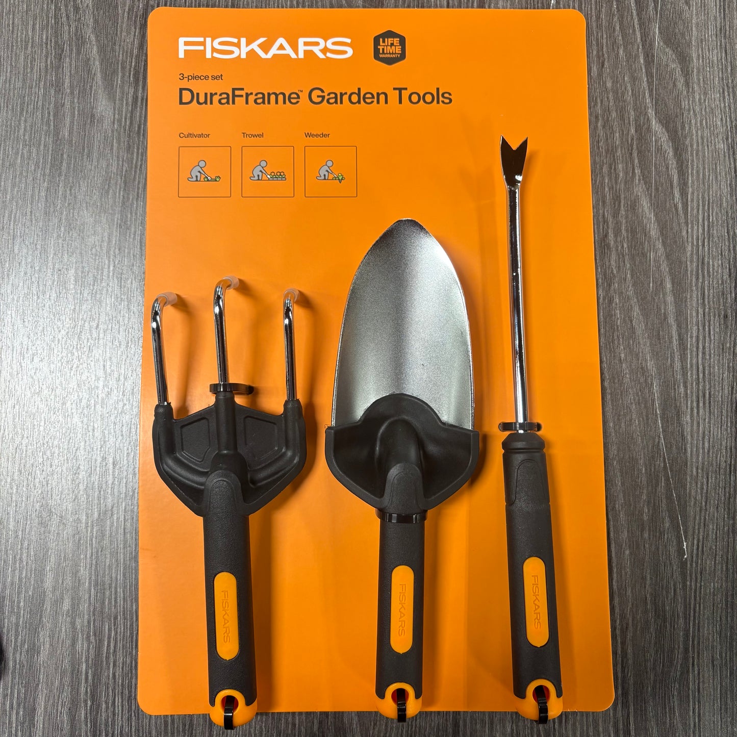 Fiskars 3pc Garden Tool Set