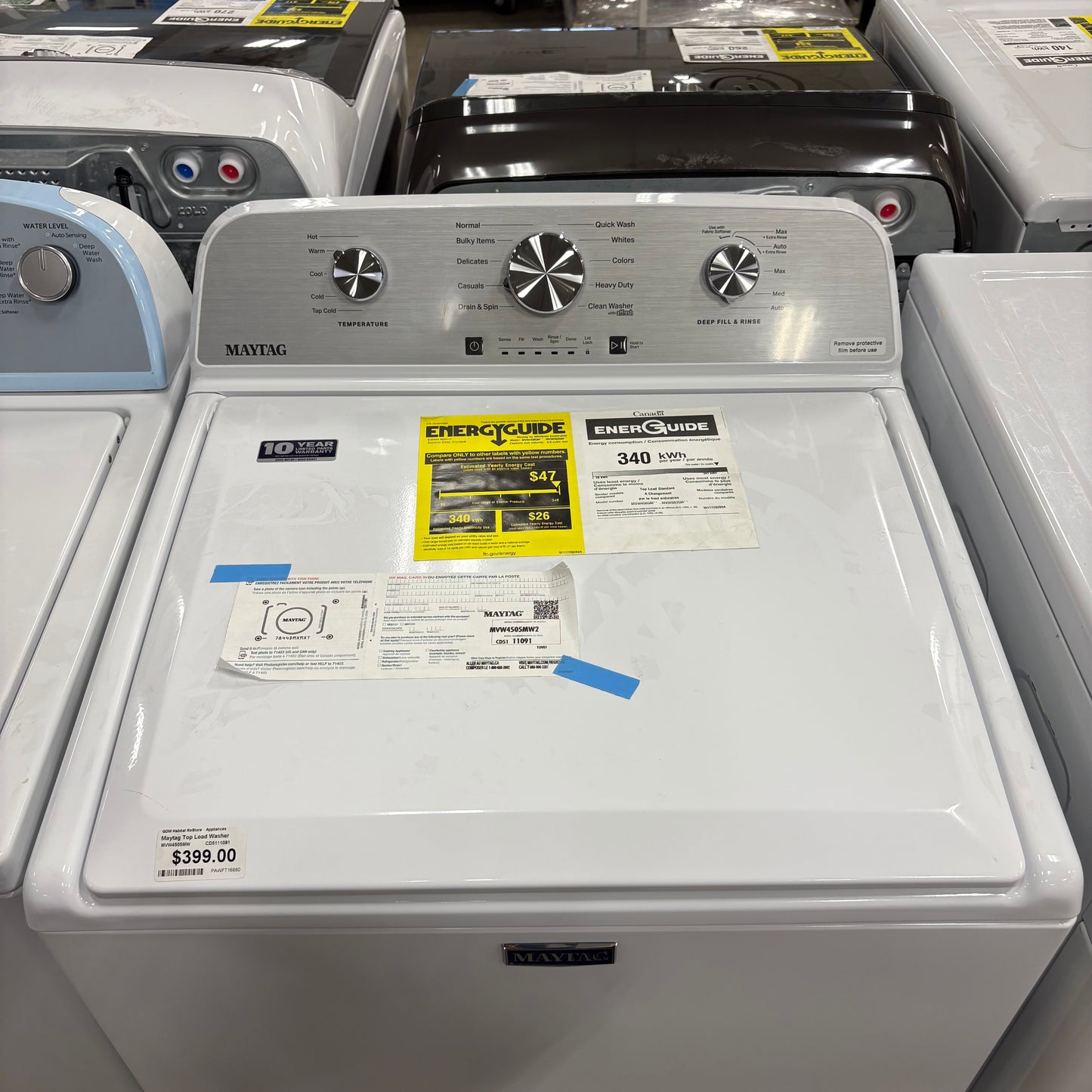 Maytag Top Load Washer