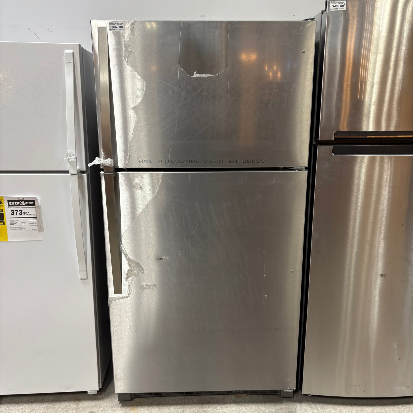 Whirlpool Top Freezer Fridge