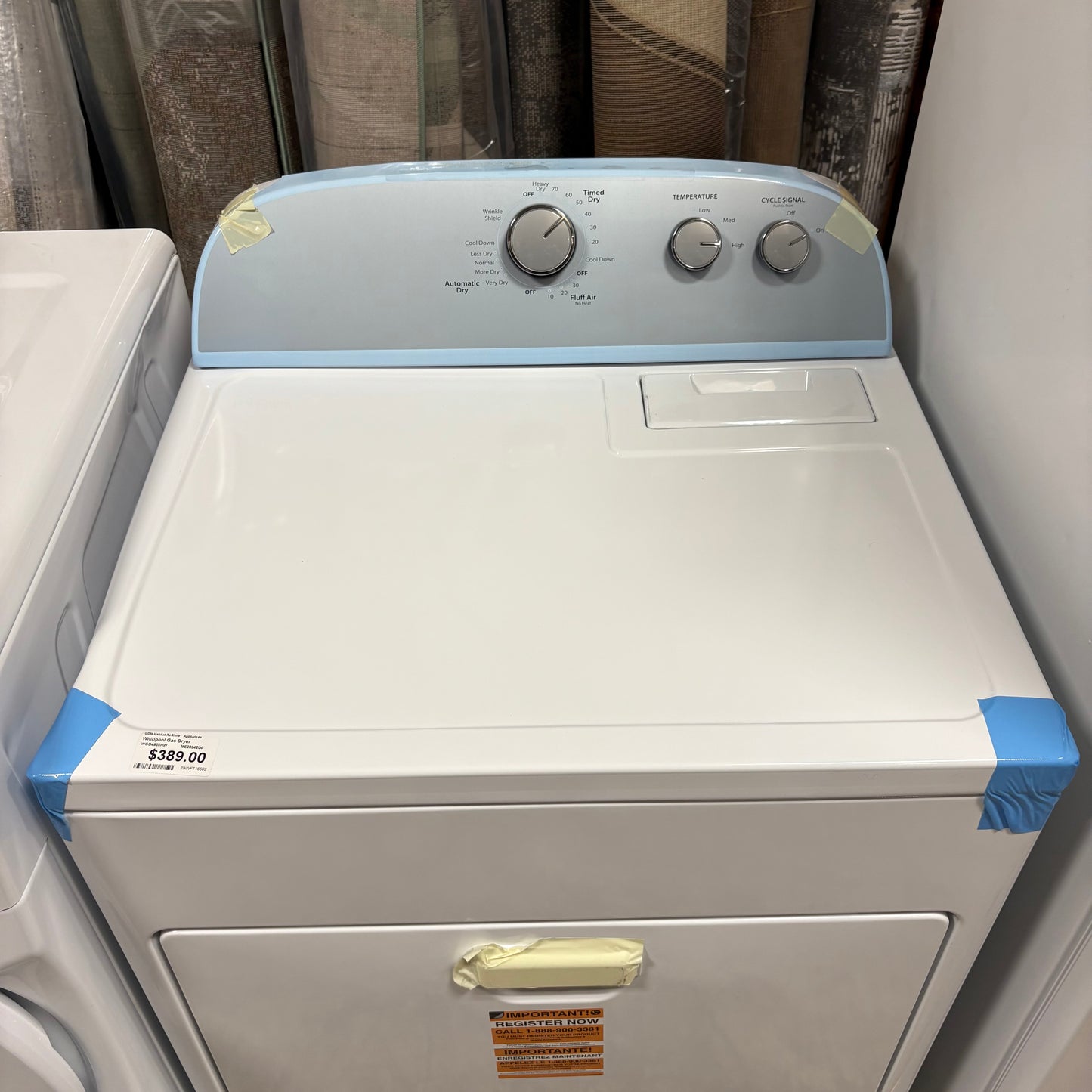 Whirlpool Gas Dryer