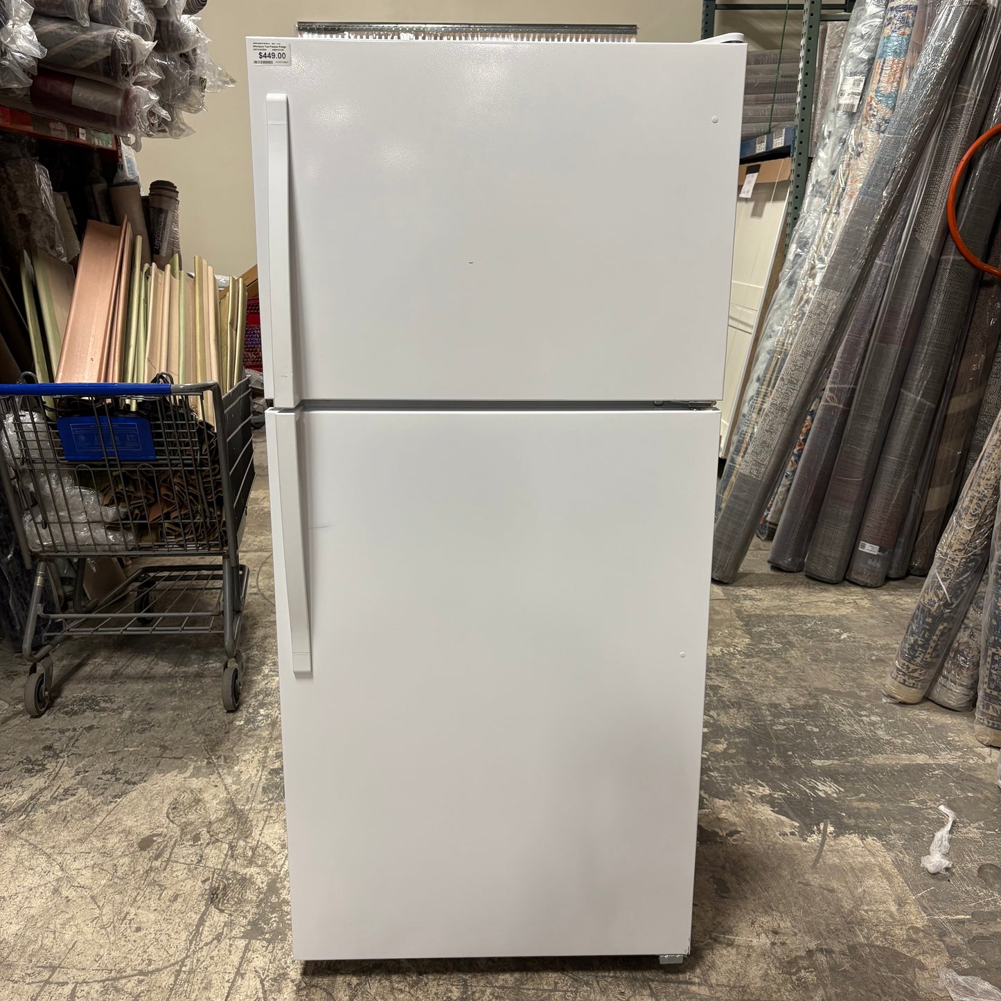 Whirlpool Top Freezer Fridge