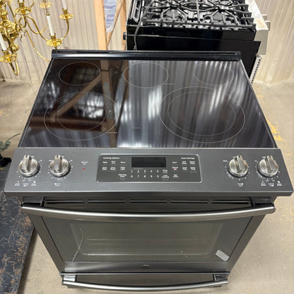 GE SlideIn ElecSmoothtop Range