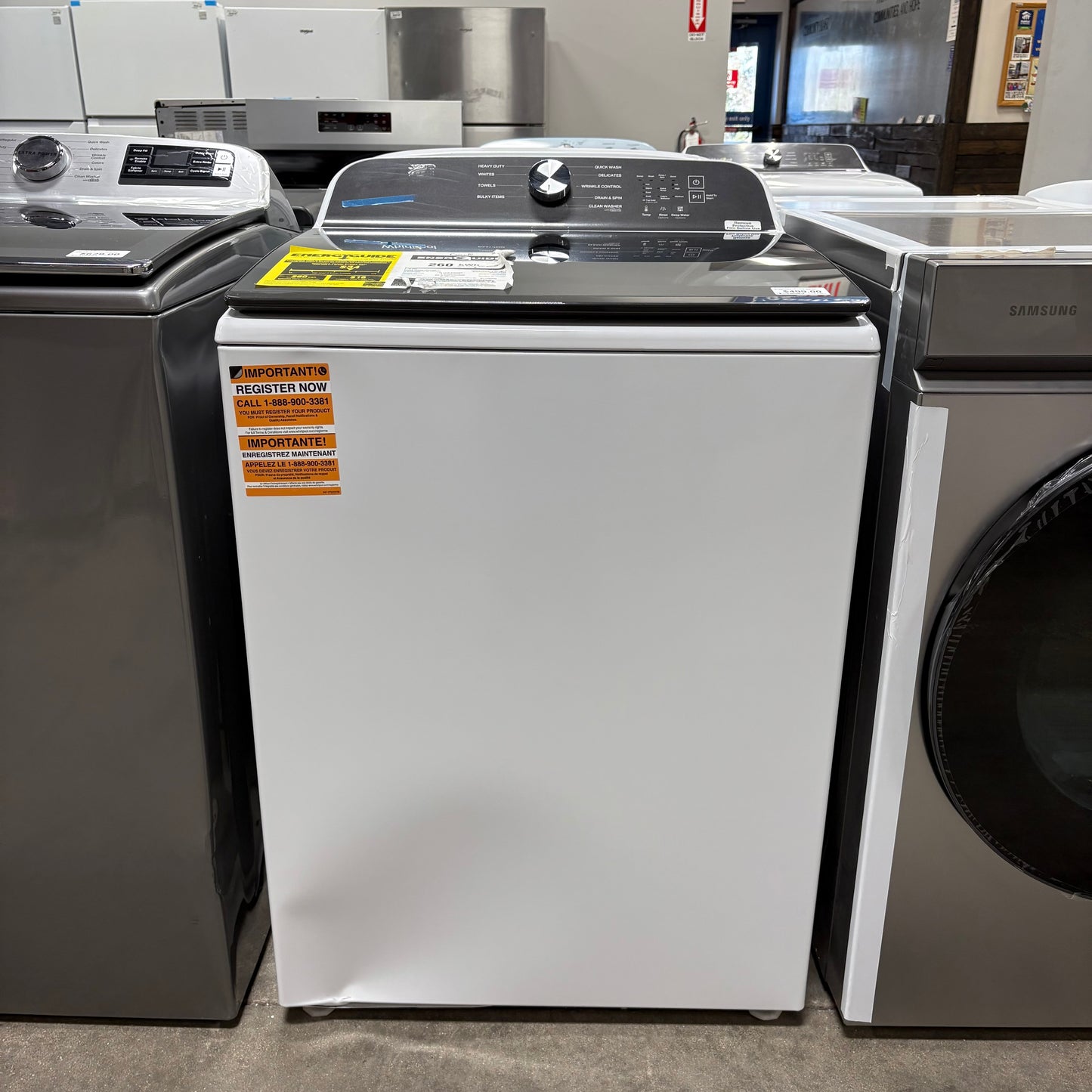 Whirlpool Top Load Washer