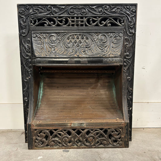 Antique Cast Iron Fireplace