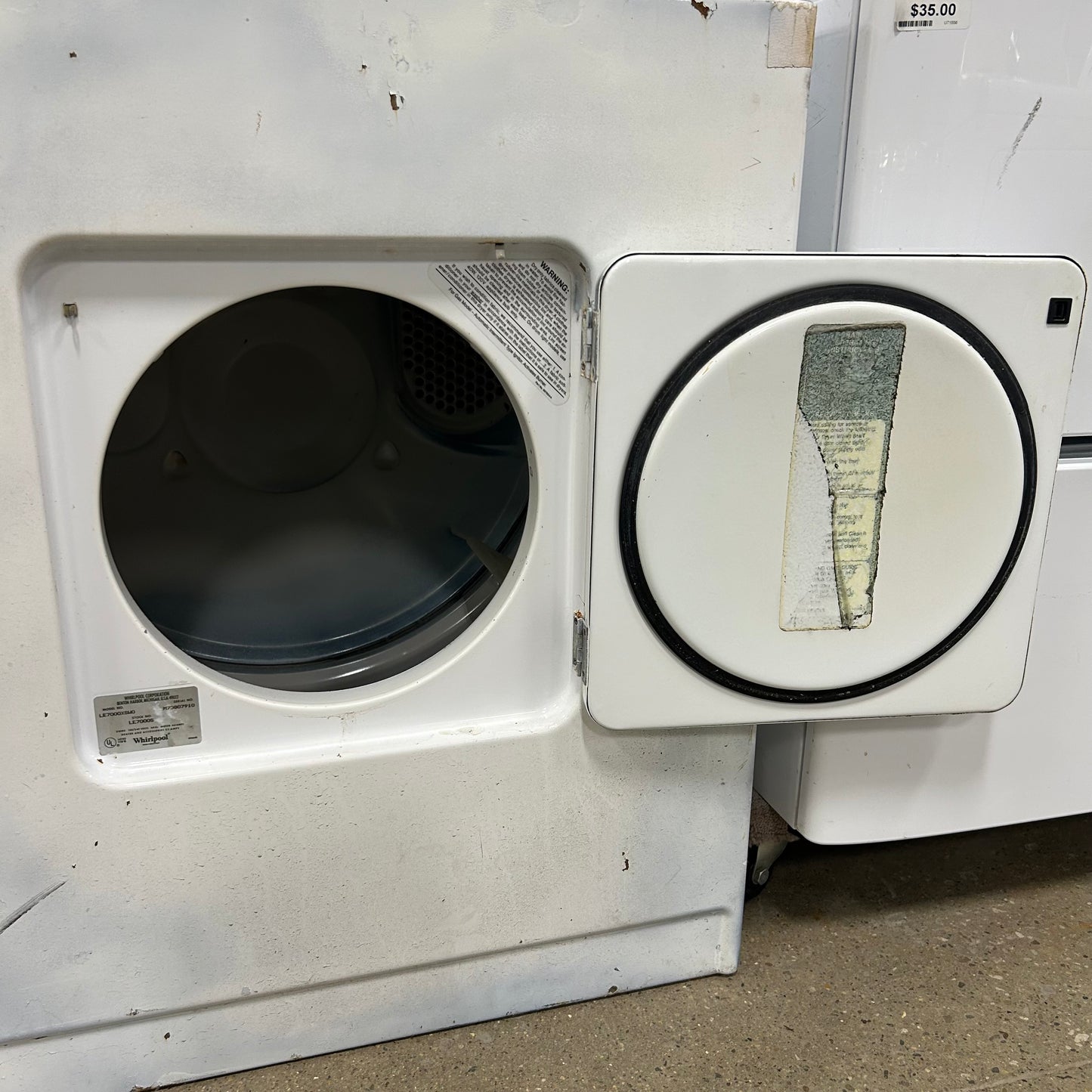 Whirlpool HeavyDuty Elec Dryer