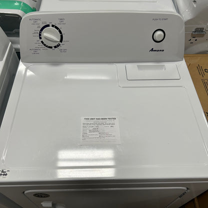 Amana Washer/Elec Dryer Set