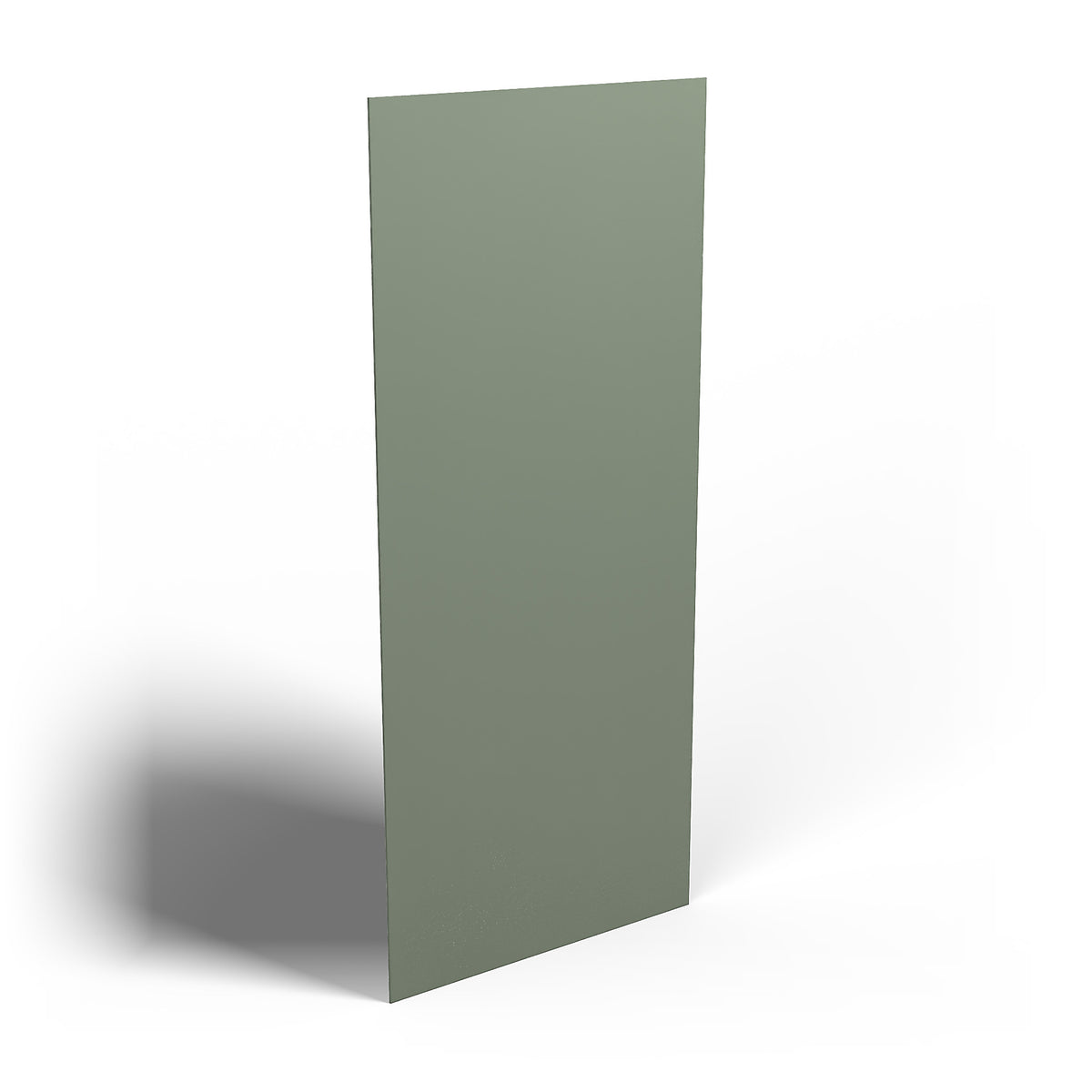 Special Order - 36" x 84" x 1/4" End Panel Forest Green - 3X7PAN
