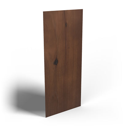 Special Order - 36" x 84" x 1/4" End Panel Rustic Walnut - 3X7PAN