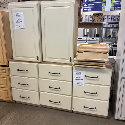 5 Pc. Cabinet Set