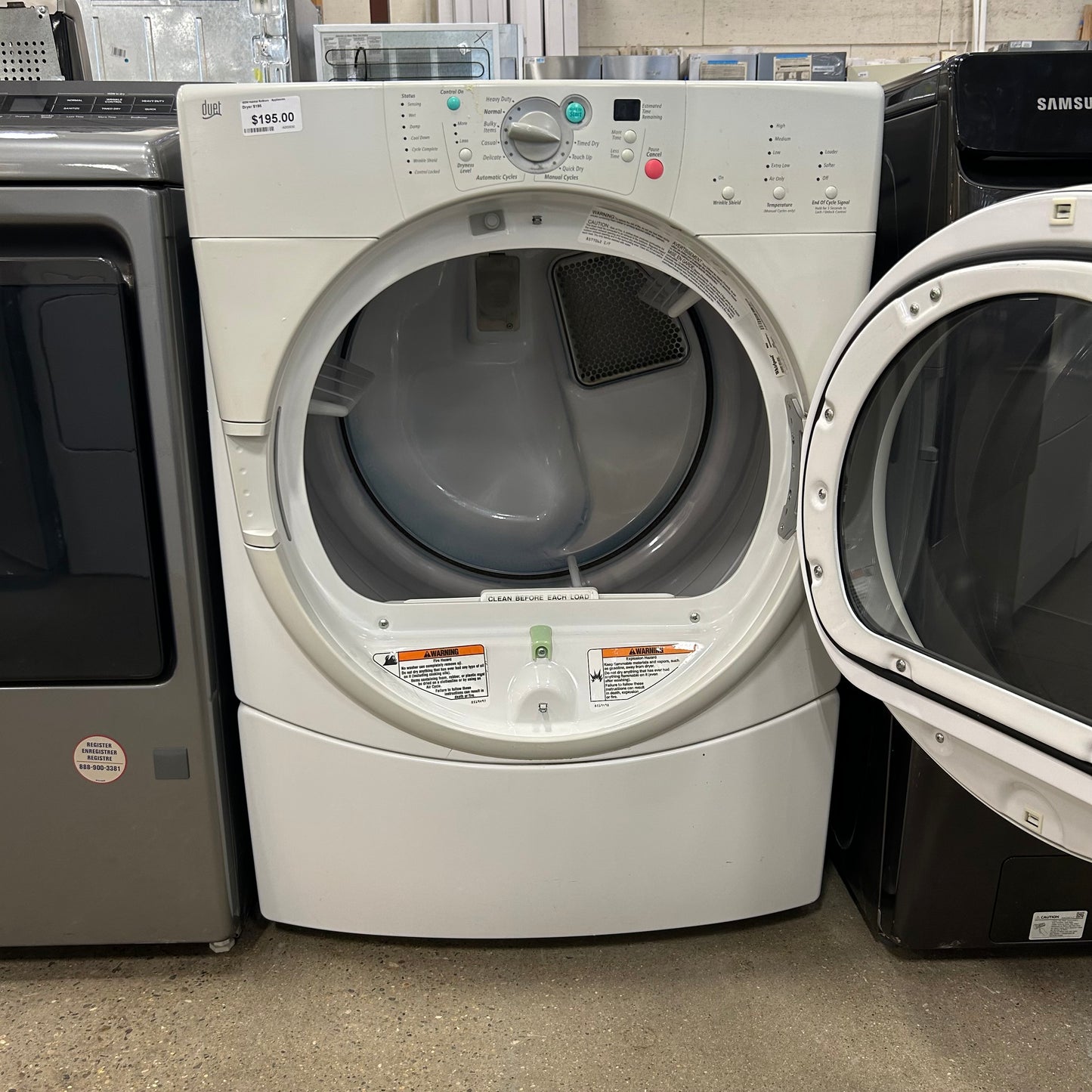 Whirlpool Elec Dryer