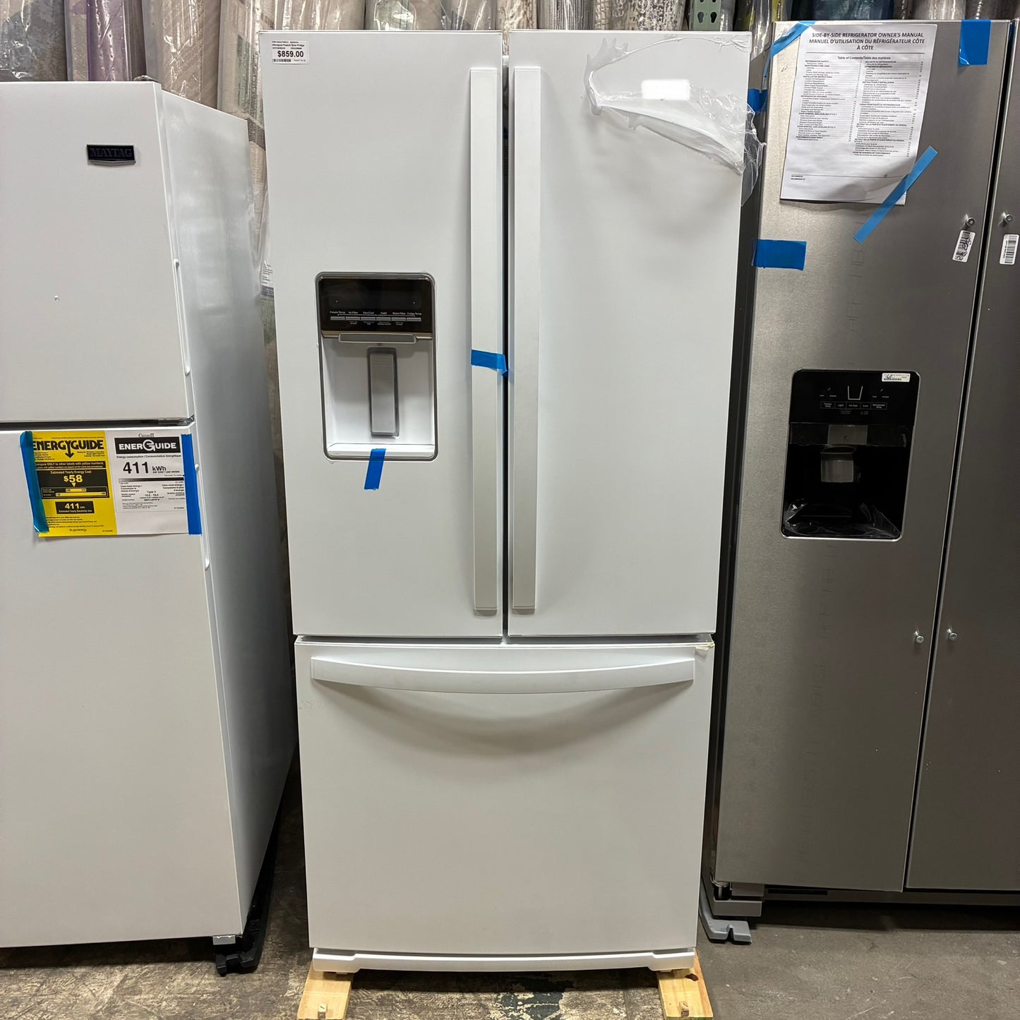 Whirlpool French Door Fridge