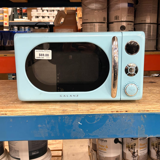 Galanz Blue Retro Microwave