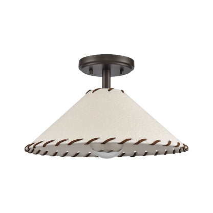 allen+roth Semi-Flush Light