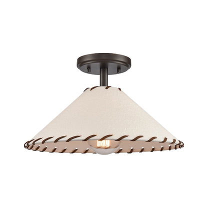 allen+roth Semi-Flush Light