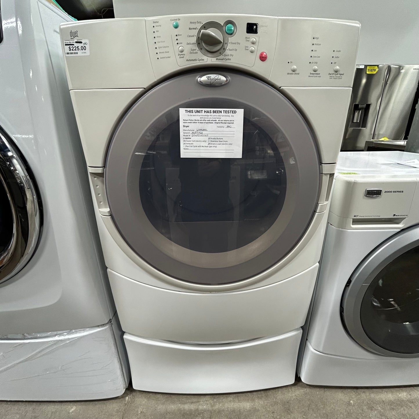 Whirlpool Electric Dryer