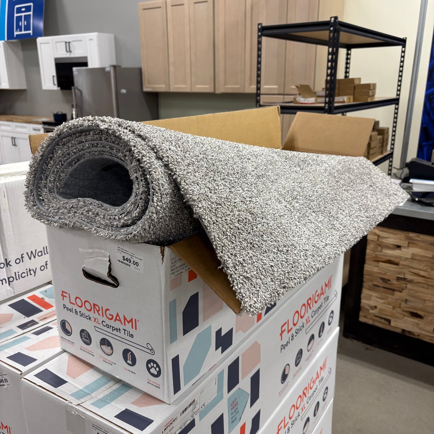 Self Adhesive Carpet -Concrete