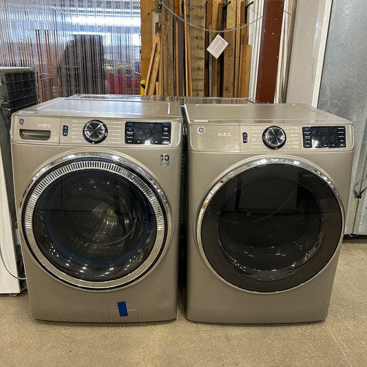 GE Washer/Elec Dryer Set