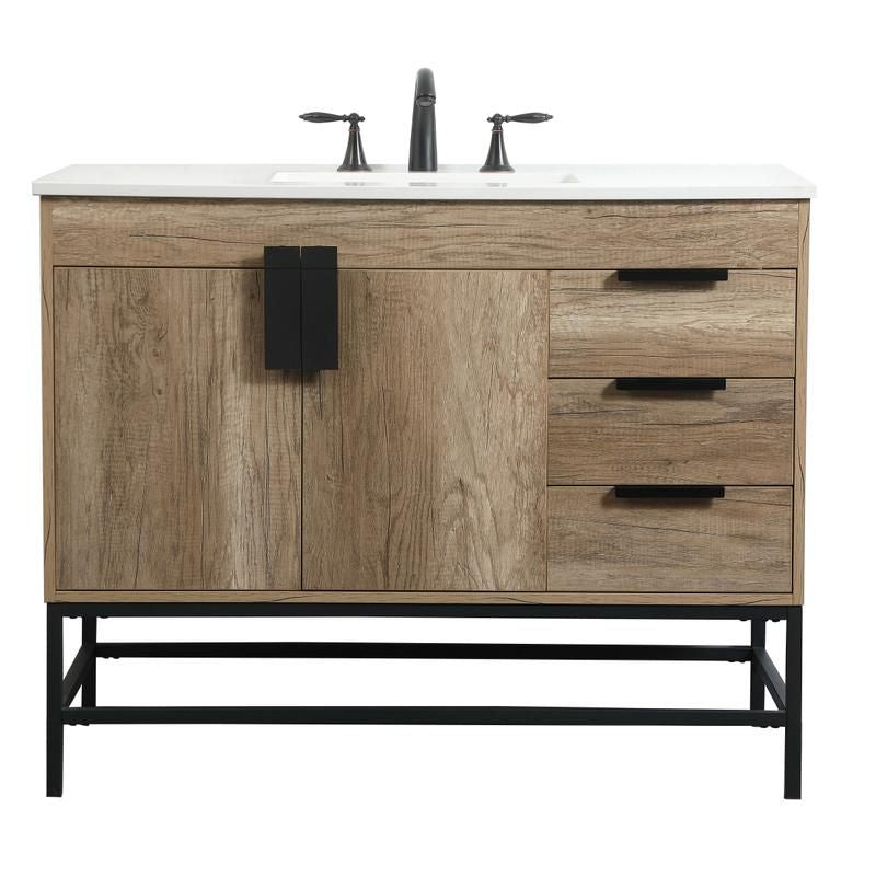 Eugene Natural Oak 42" Vanity