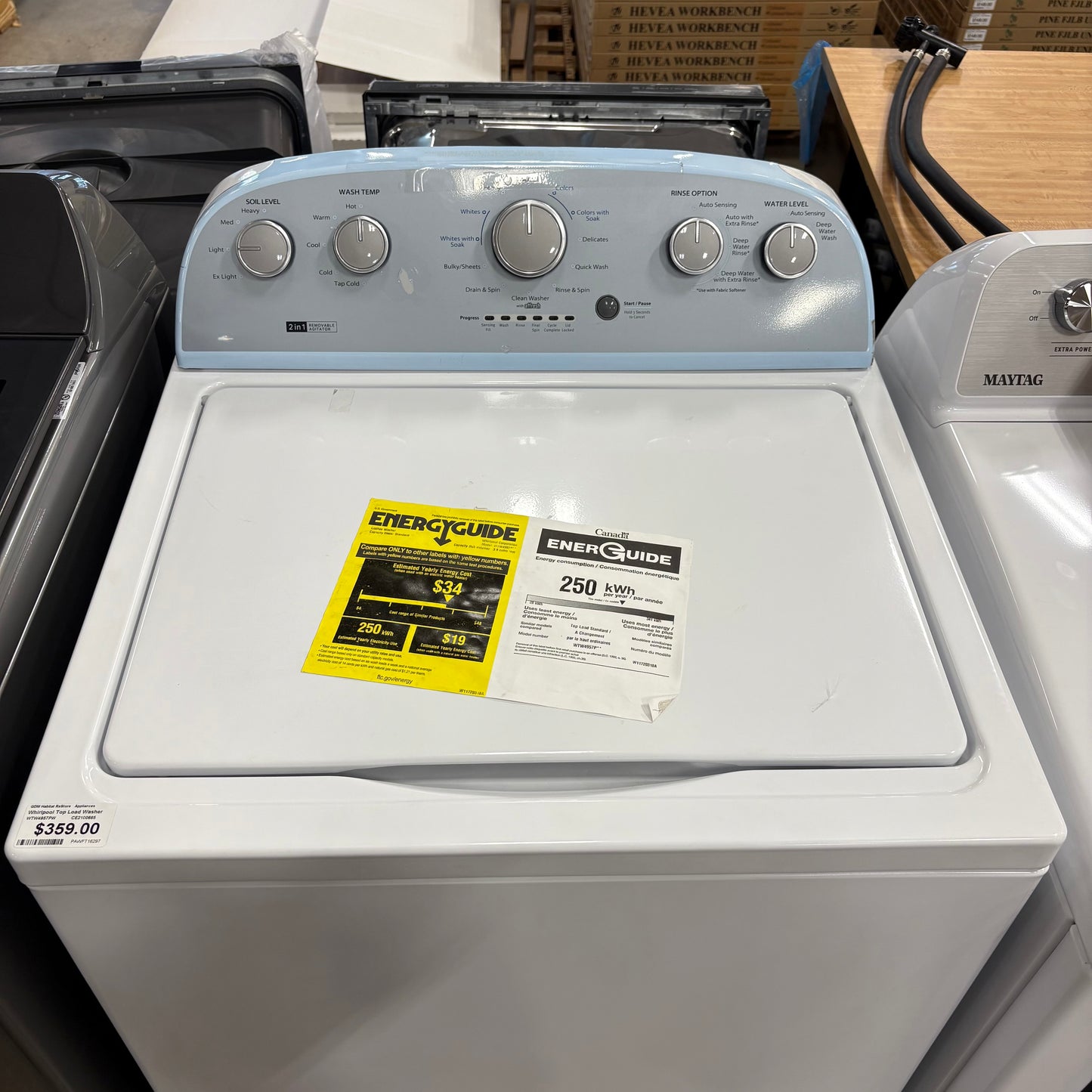 Whirlpool Top Load Washer