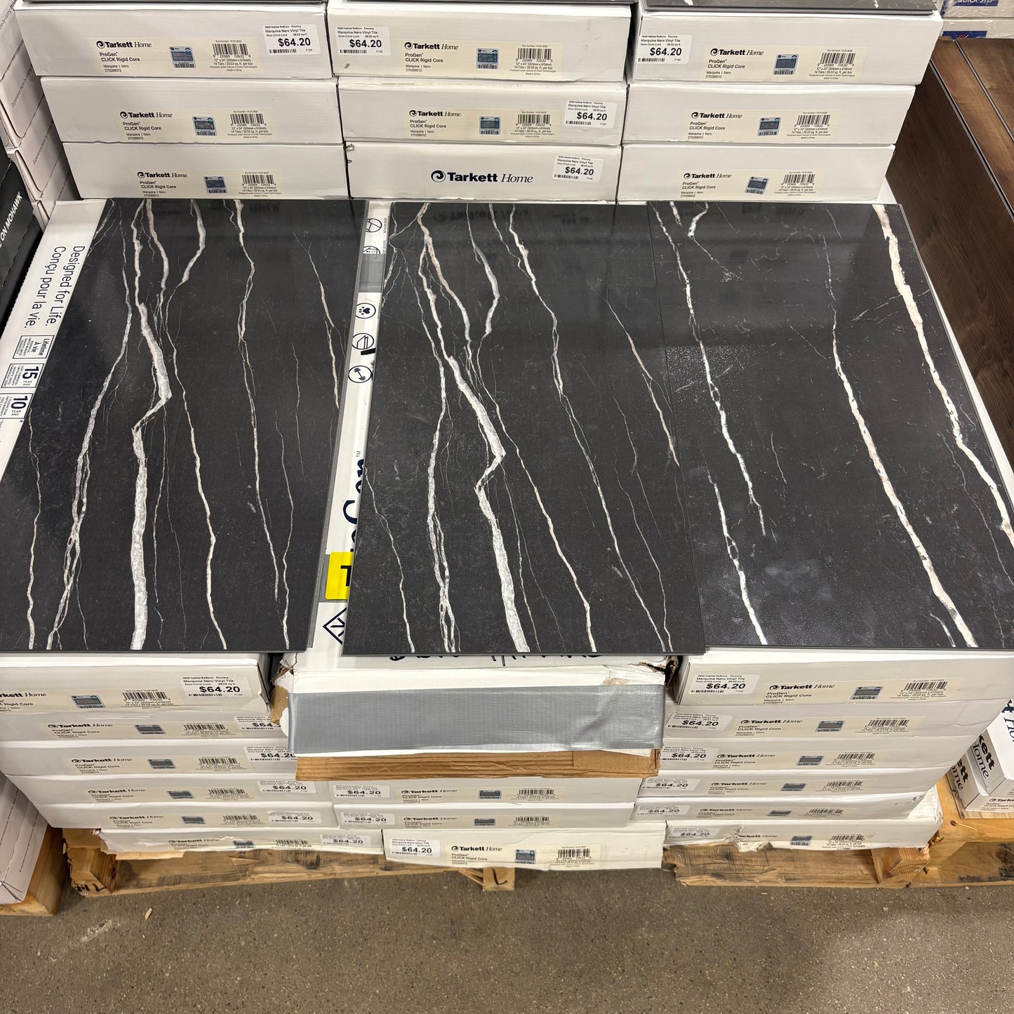 Marquina Nero Vinyl Tile
