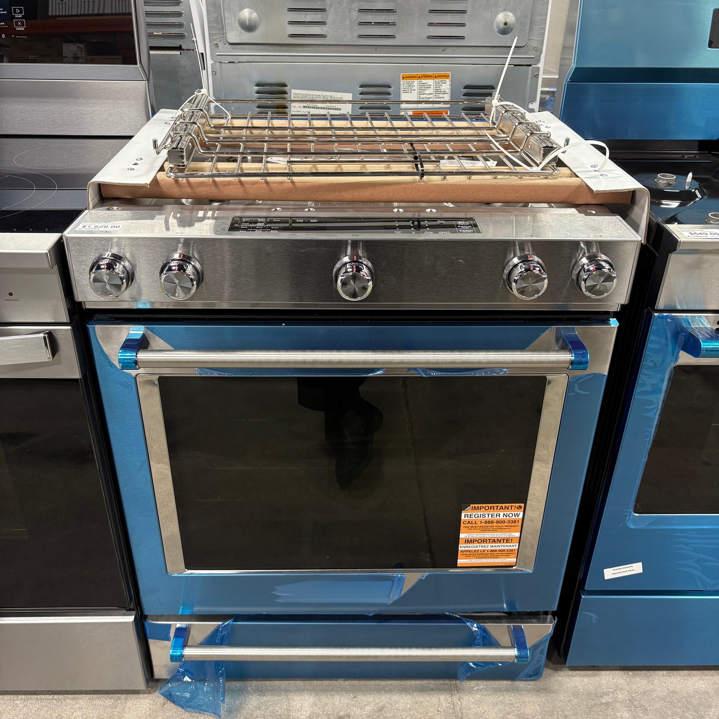 KitchenAid Dual Fuel Conv Rang
