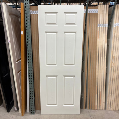 30" 6-Panel Hollow Int Door TRUE
