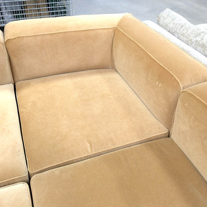 Joybird Modular Velvet Sofa