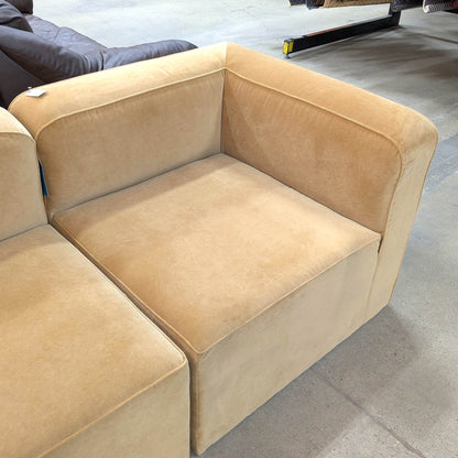 Joybird Modular Velvet Sofa