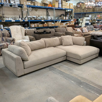 Joybird Tan Lewis Sectional