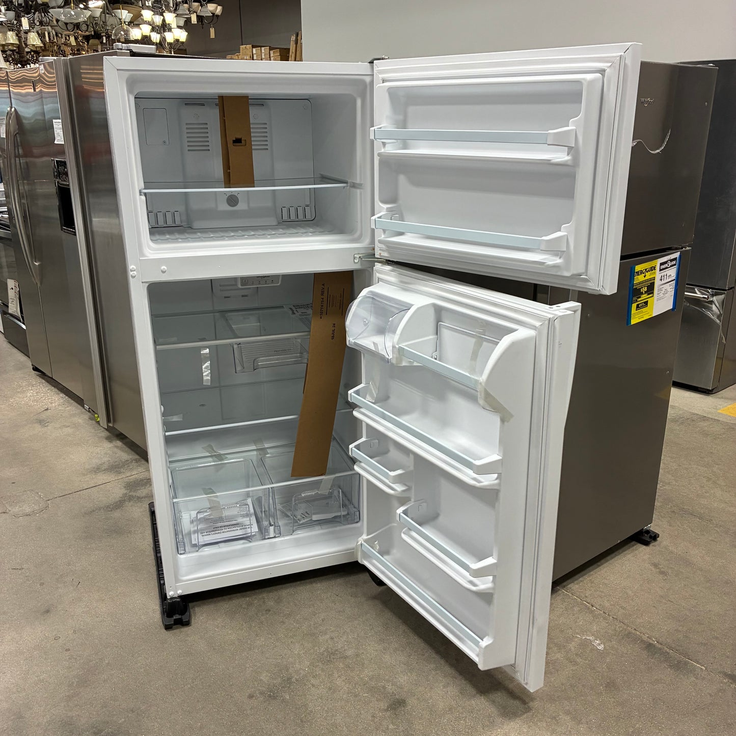 Whirlpool Top Freezer Fridge