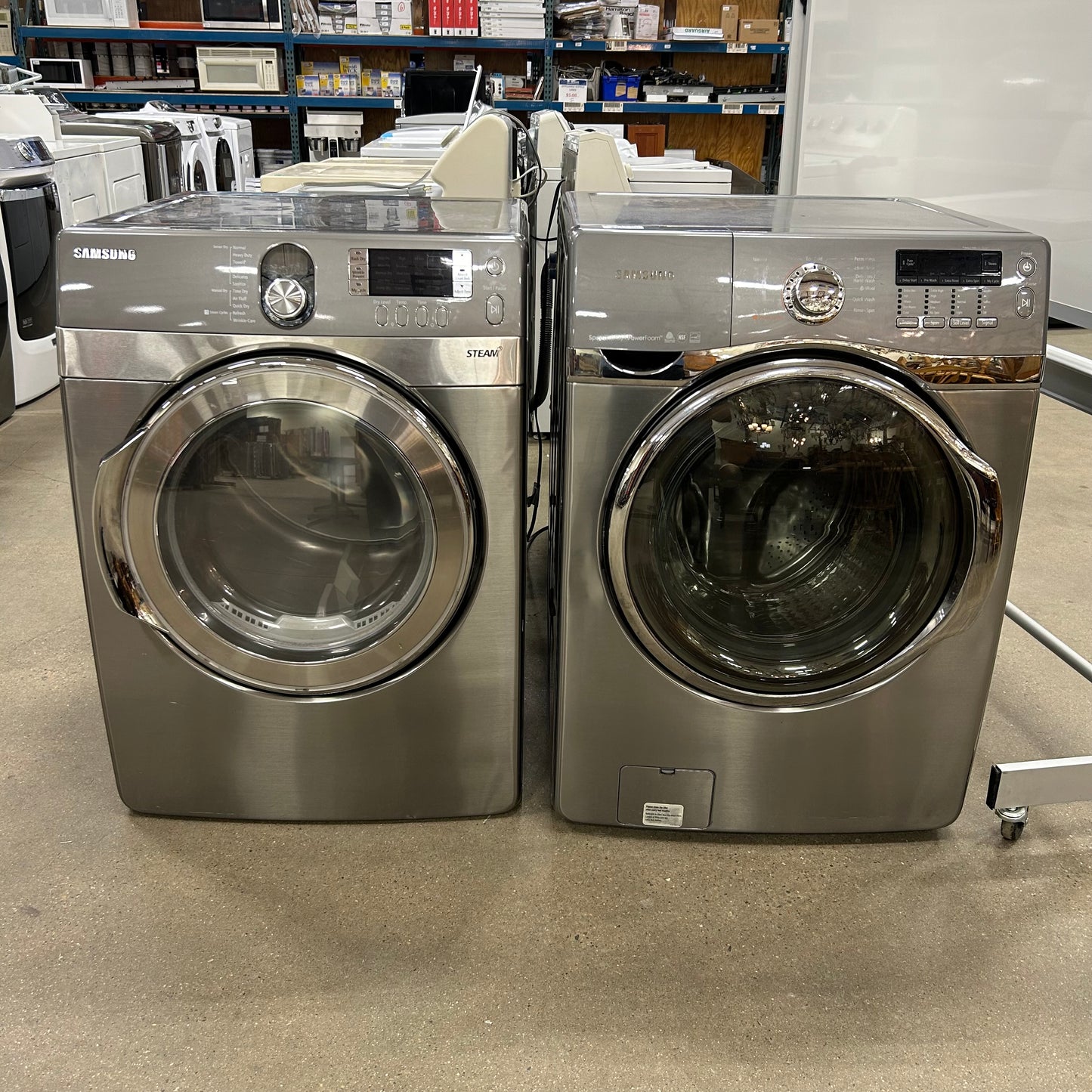 Samsung Washer/Elec Dryer Set