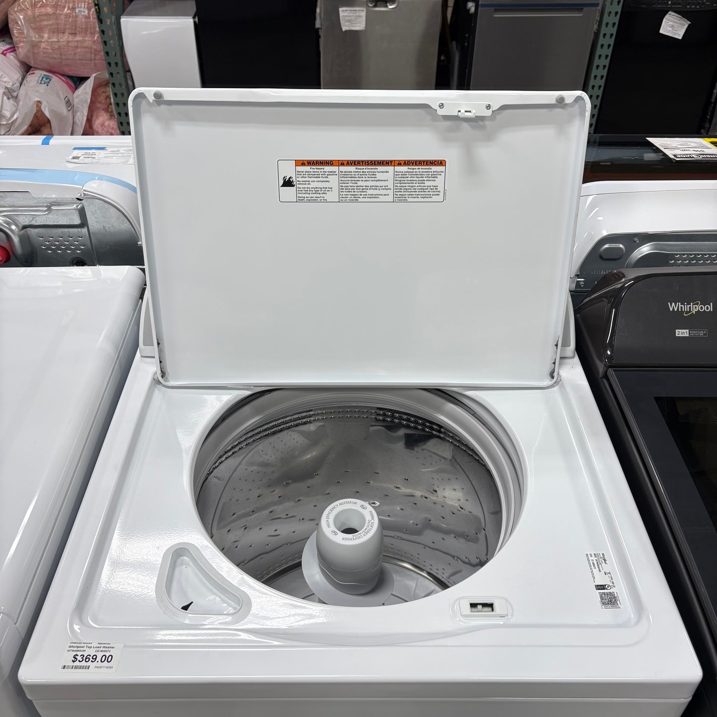 Whirlpool Top Load Washer