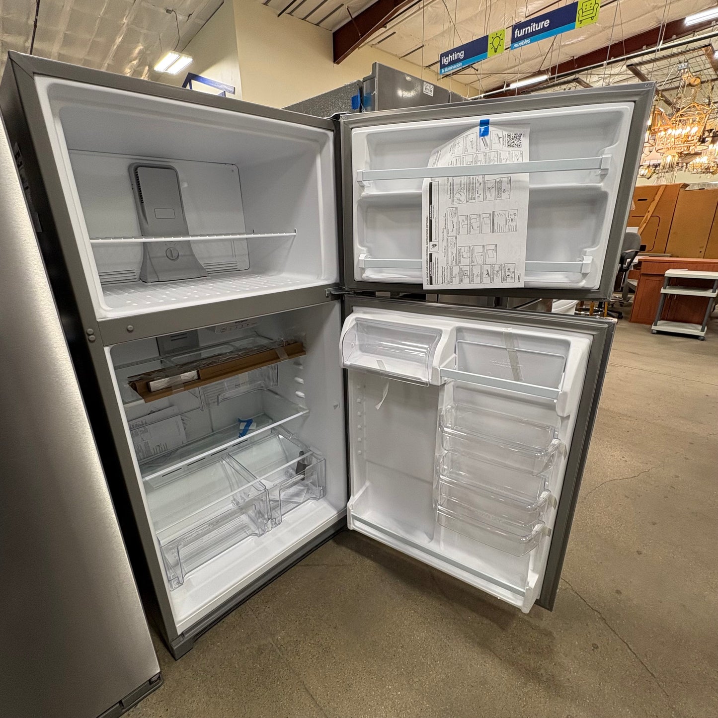 Whirlpool Top Freezer Fridge