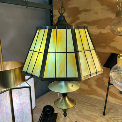 Vintage Pull Chain Swag Light