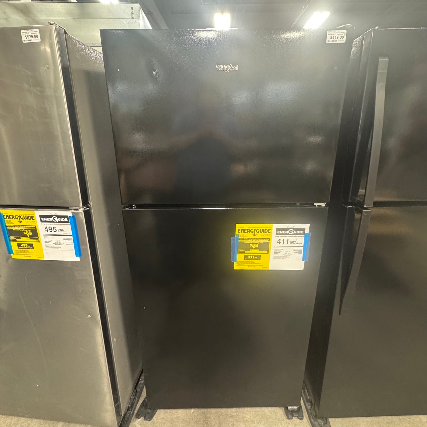 Whirlpool Top Freezer Fridge
