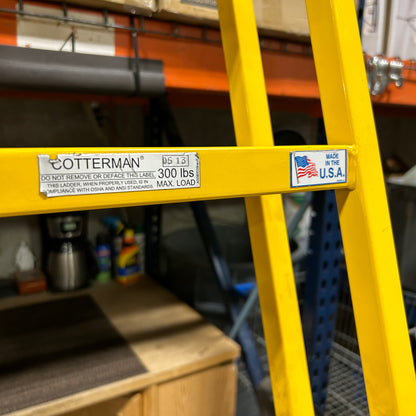 Cotterman Steel Library Ladder