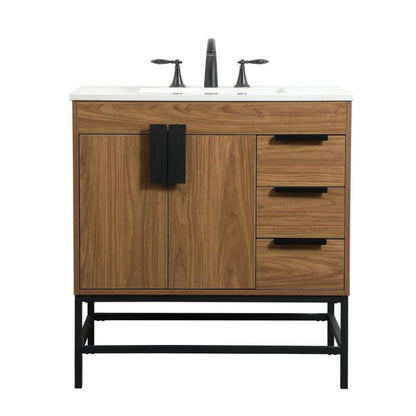 Eugene Walnut 32" Vanity