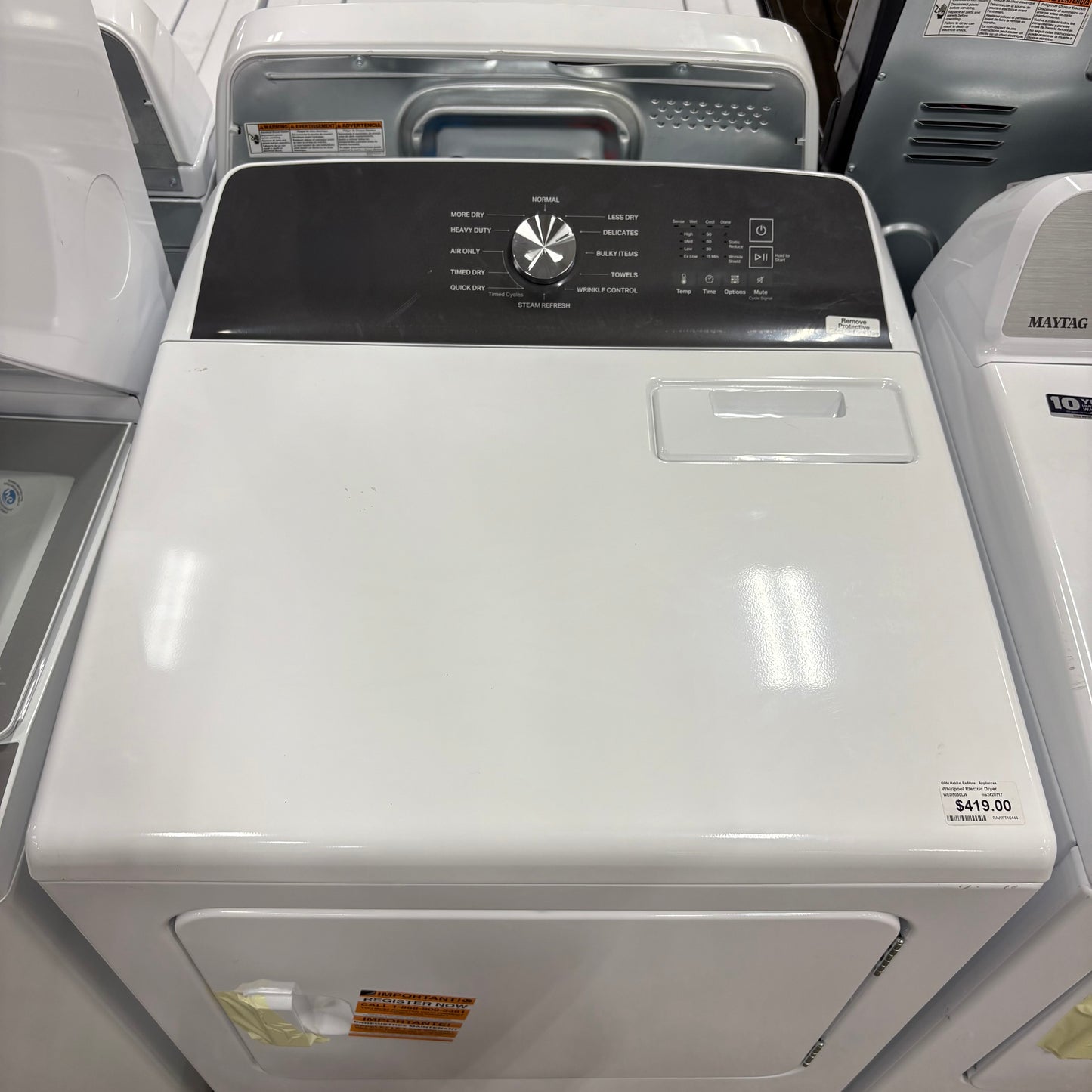 Whirlpool Electric Dryer