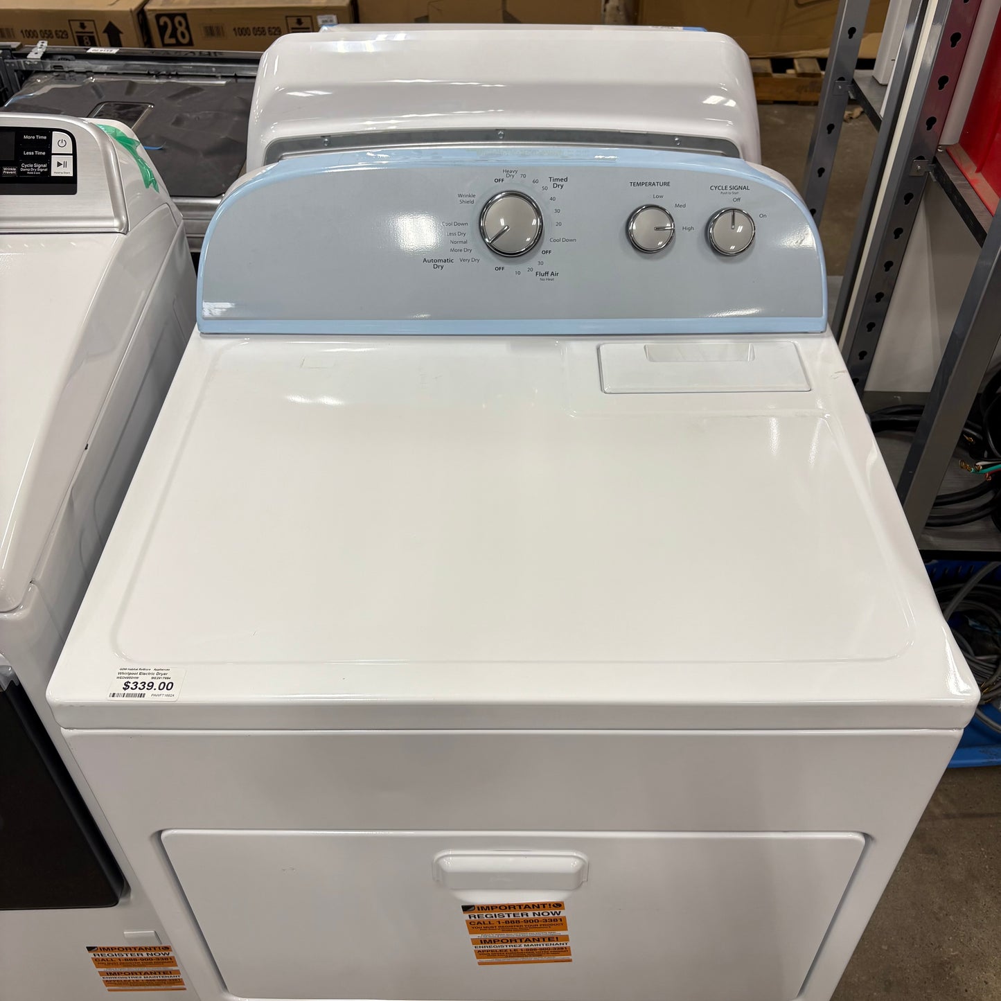 Whirlpool Electric Dryer