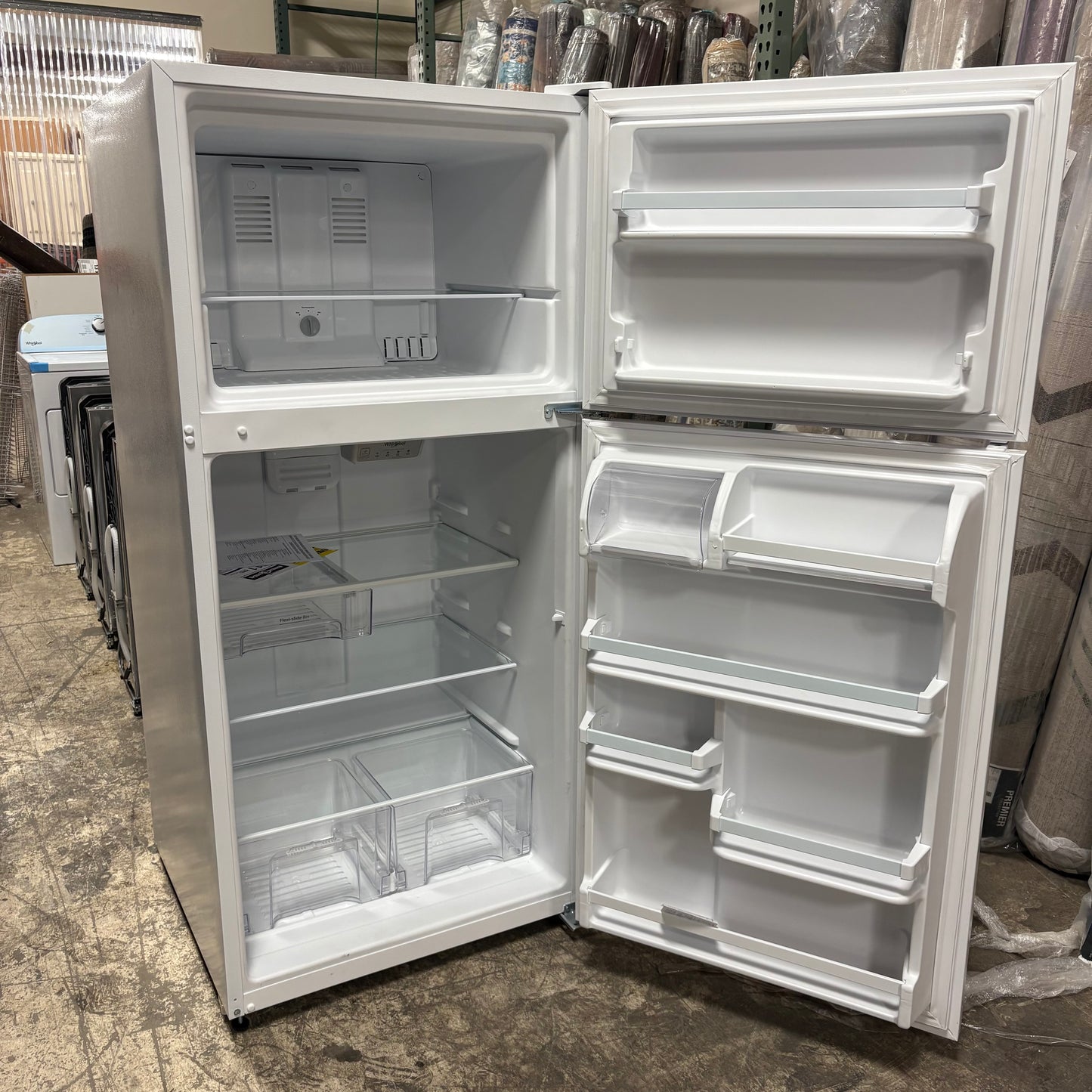 Whirlpool Top Freezer Fridge