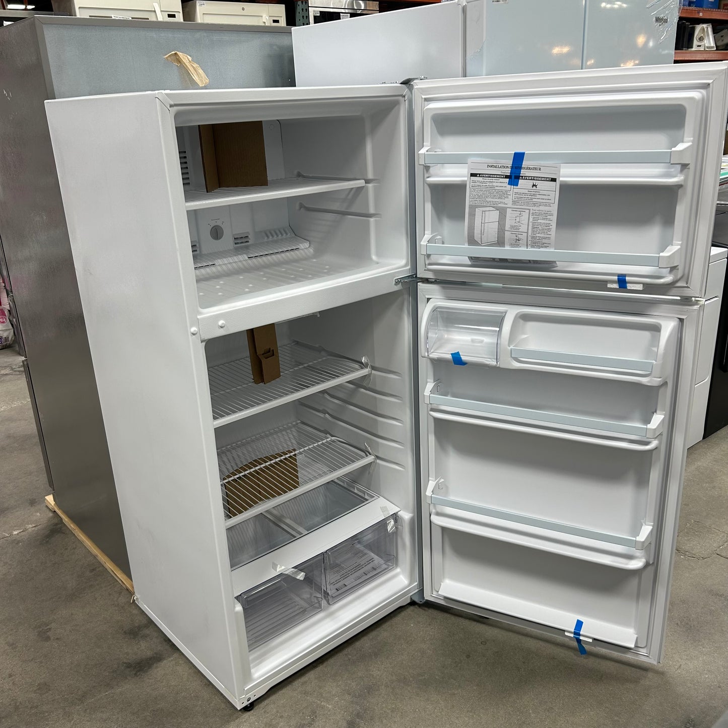 Whirlpool Top Freezer Fridge
