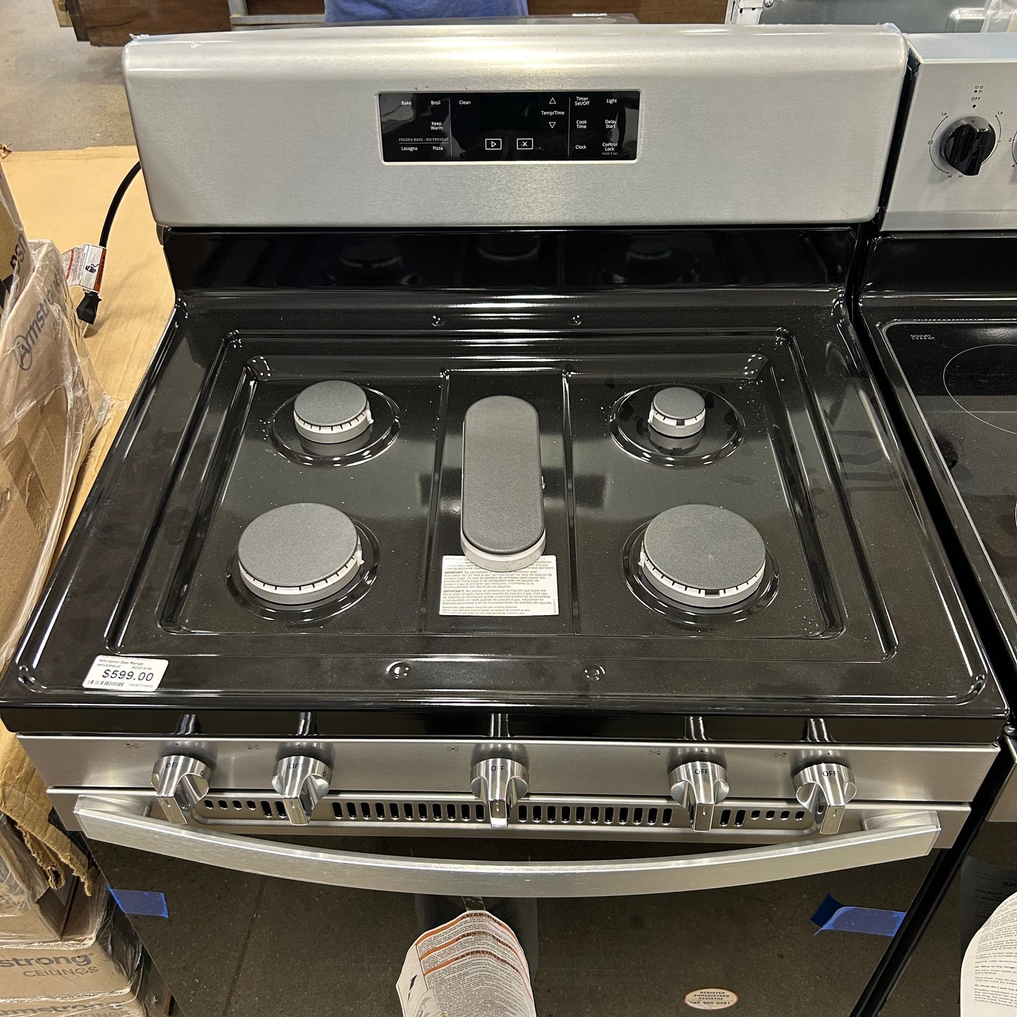 Whirlpool Gas Range