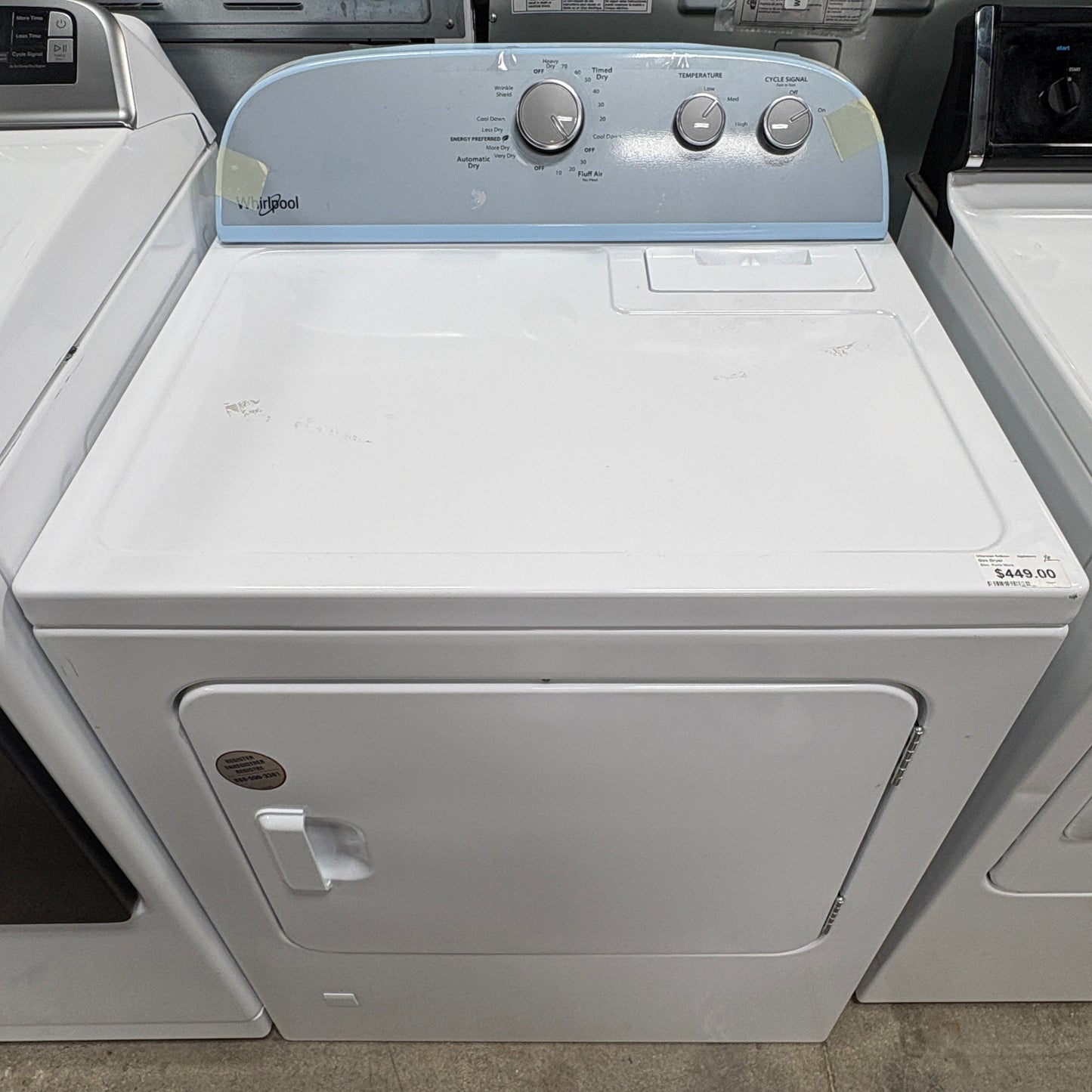 Whirlpool Gas Dryer