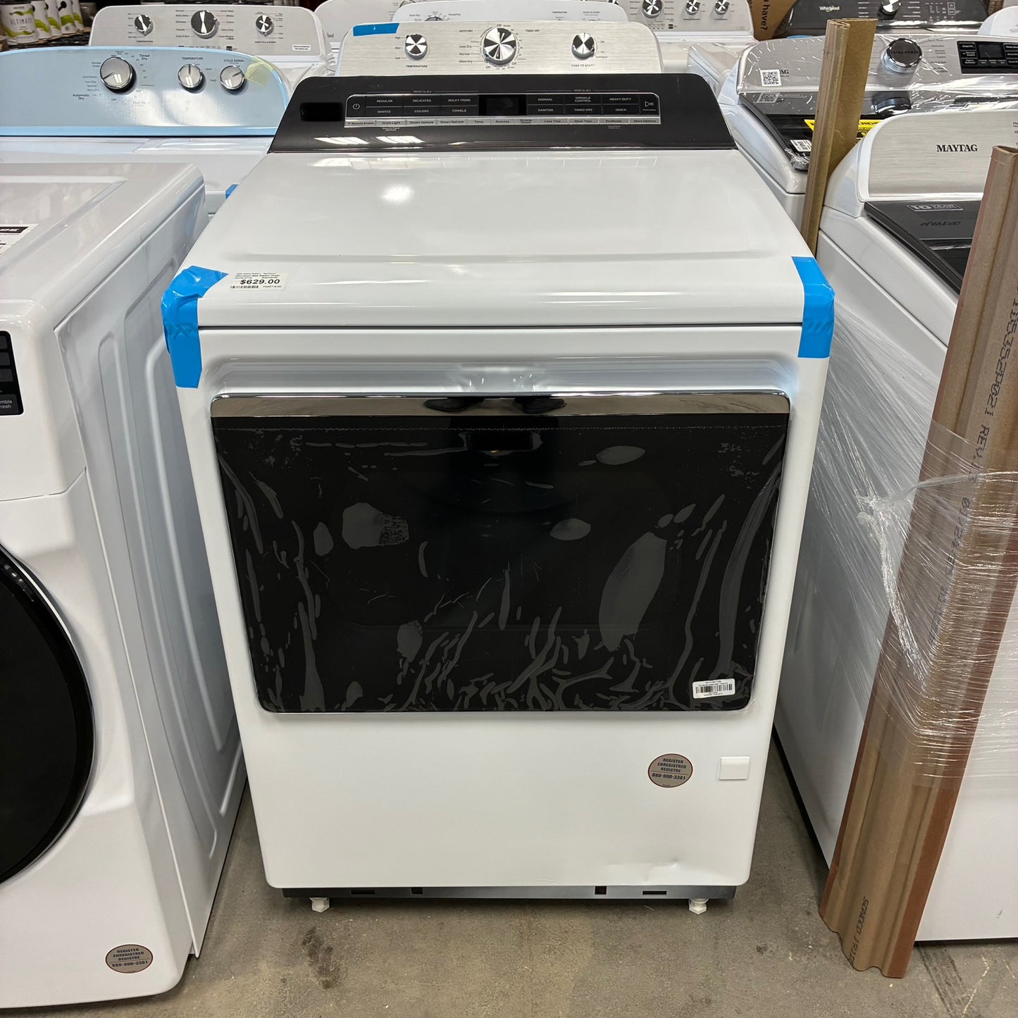 Whirlpool Gas Steam Dryer