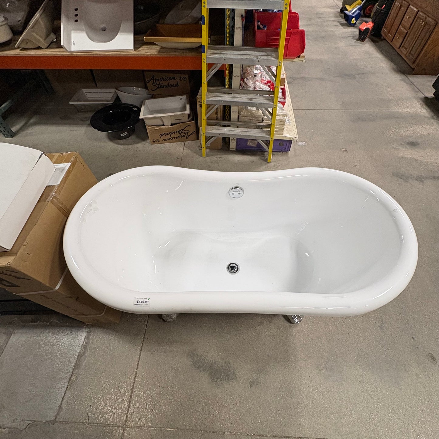 Dragon Clawfoot Bathtub
