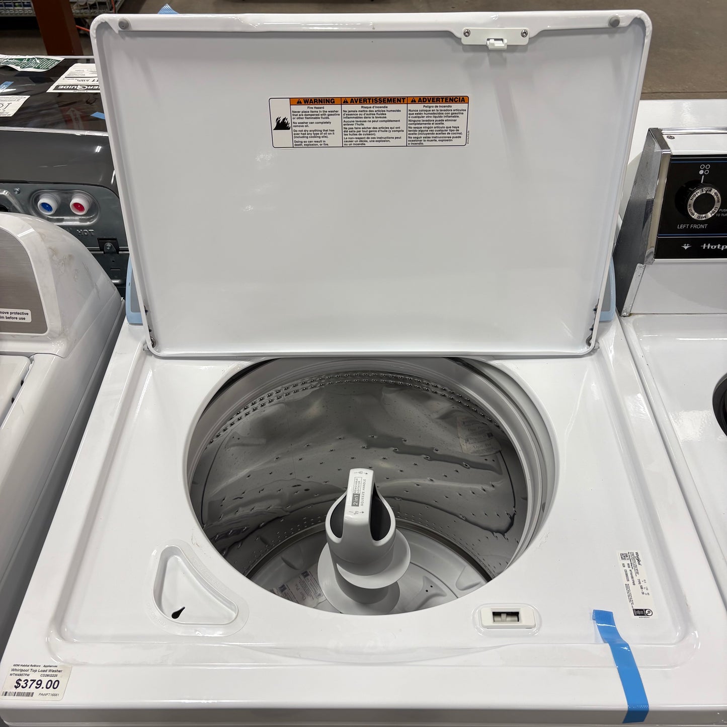 Whirlpool Top Load Washer
