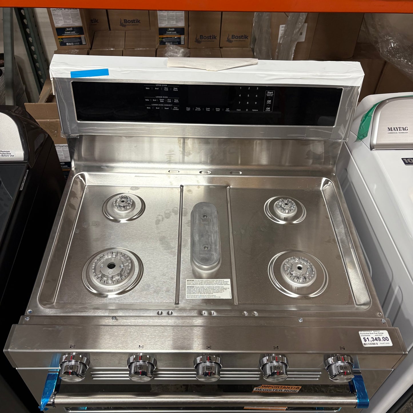 KitchenAid Dual Fuel Range