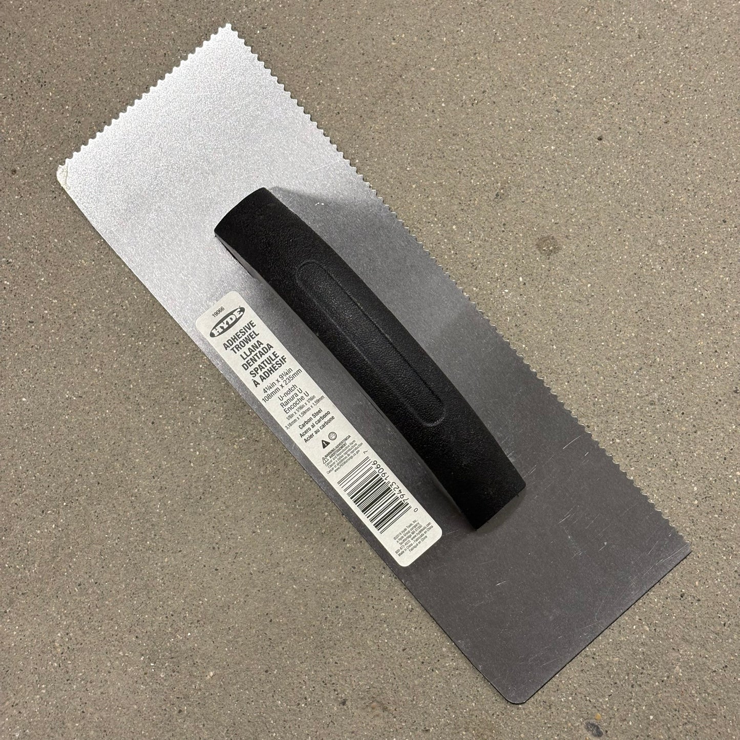 Hyde U Notch Trowel