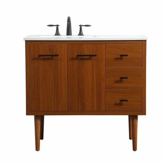 Cyrus Teak 36" Vanity