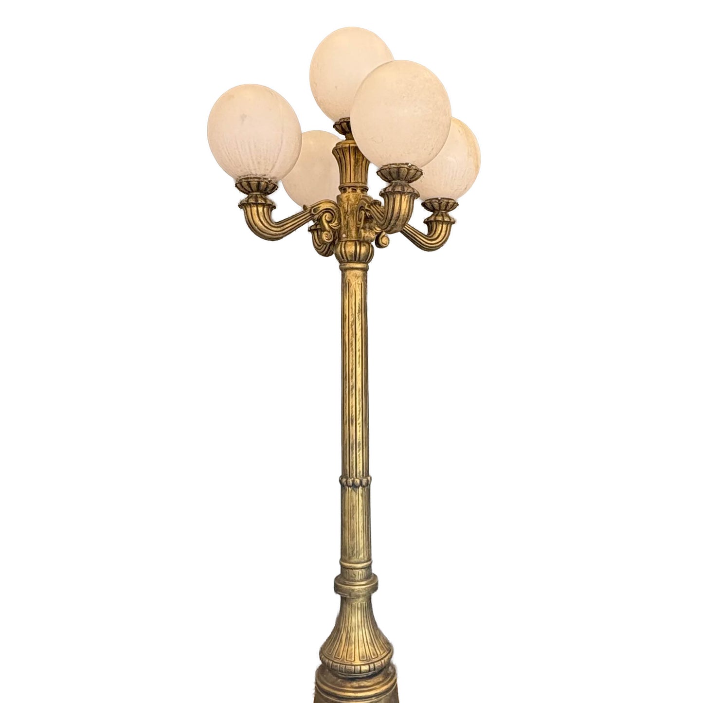 Victorian 5 Globe Pole Light FALSE